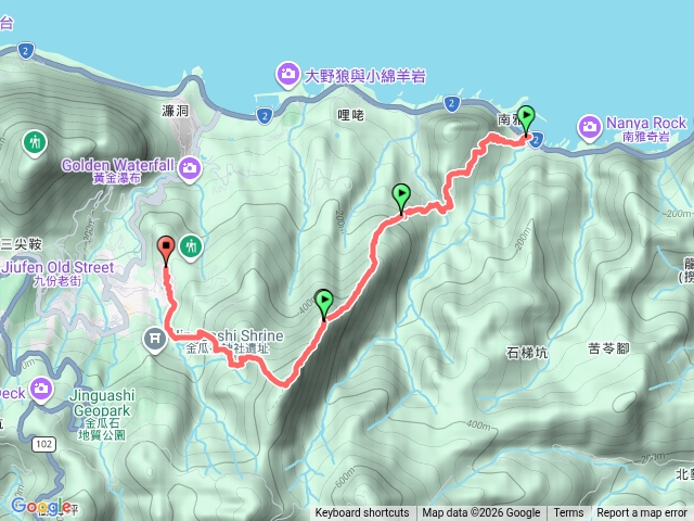 2026/5/1阿丁健行-劍龍稜、鋸齒稜（黃金五稜、六稜）