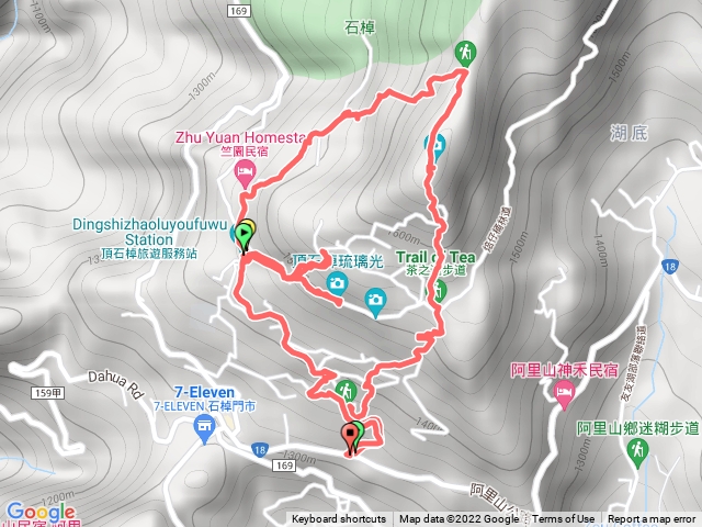 頂石棹步道群