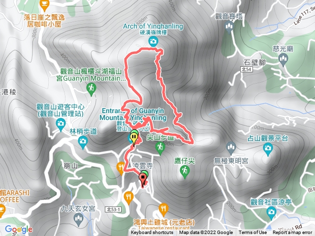 觀音山大崩壁