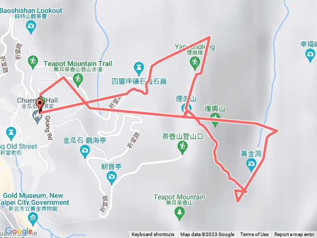 煙囪稜、黃金洞