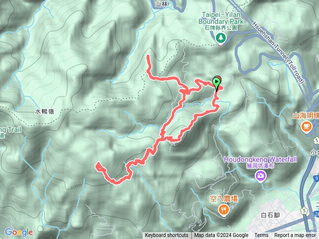 2024-12-15圓通寺-鵲子山東北峰-鵲子山-五峰旗山-水鴨崙-後湖子山-後湖子山前峰-圓通寺