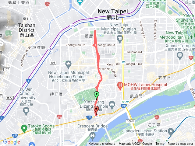 新莊大排光雕秀