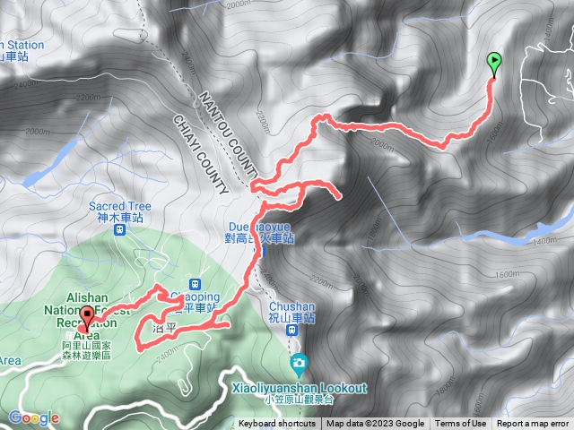 112/3/12神阿縱走、對高岳，順撿台灣難抵極