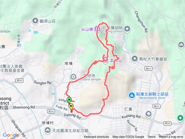 坔埔山登山步道