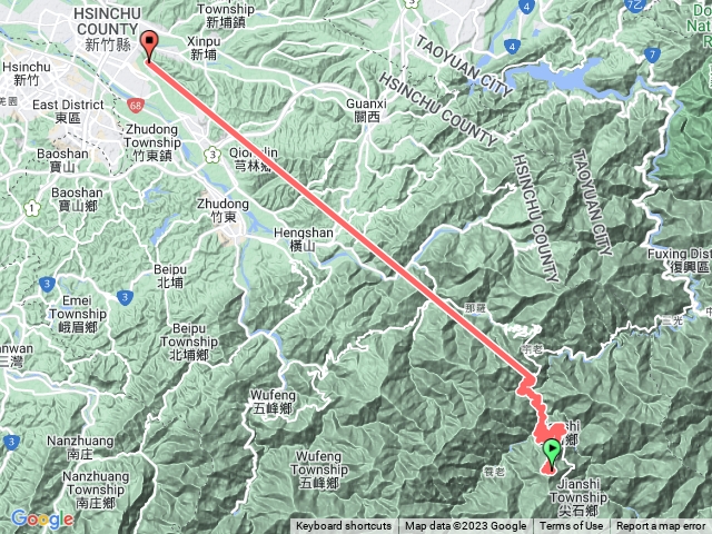 鎮子堡山登山口接駁往高鐵預覽圖