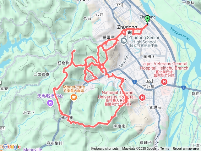 2025-01-10竹東三山樹妃林山新庄具山員崠子山兄弟基石預覽圖