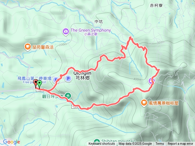 飛鳳山-中坑山-百年赤柯與樟樹