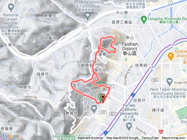 泰山巖、尖凍山、瓊仔湖山