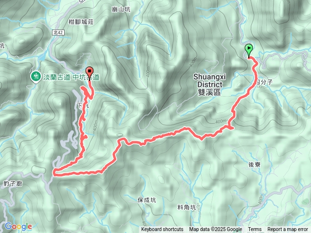 2025-08-07深庫佛寺後寮仔嶺古道東柑腳山山腰古道黃德公祠下坑古道西線(右線)林家古厝出27K