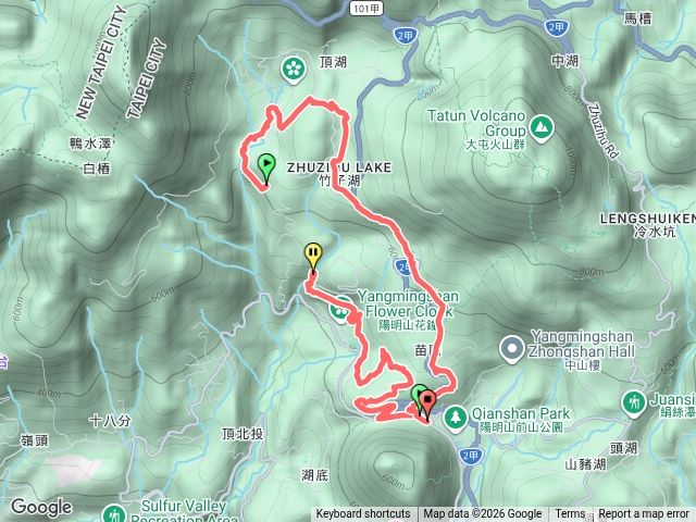 陽明山猴崁水圳步道預覽圖