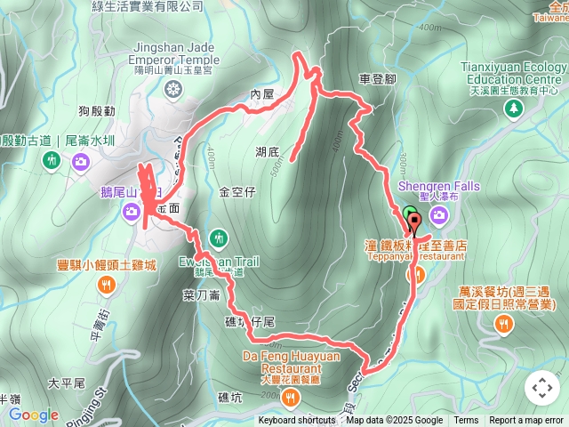 2025/06/08士林鵝尾山O繞