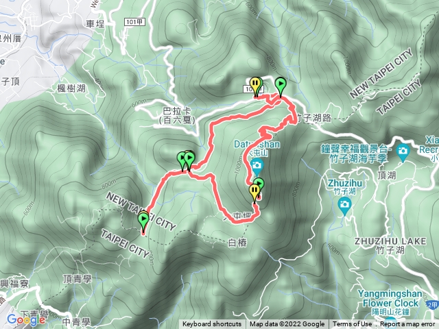 二子坪-大屯山O型