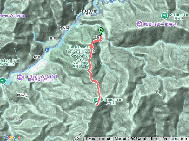 谷關七雄-1 八仙山 (園區線往返)預覽圖