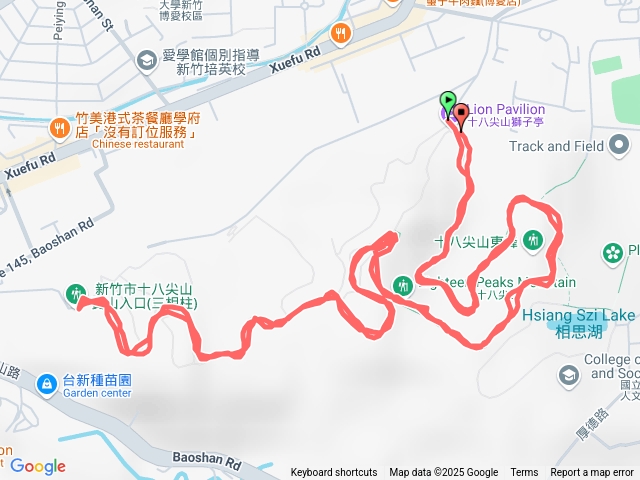 十八尖山步道20250707