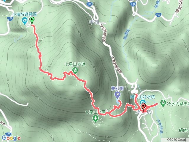 2019-12-17 陽明山縱走 part.I