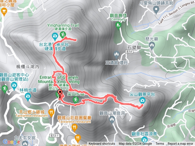 硬漢嶺、尖山小O