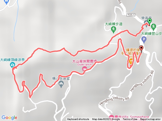 大山背山