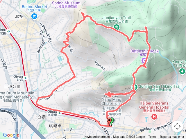 20250413台北百大步道-軍艦岩