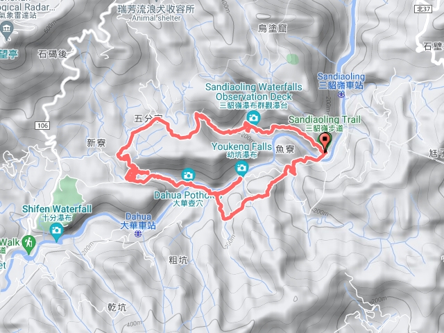 2022-06-18 野人谷桃花源渡假村及三貂嶺瀑布群O型走