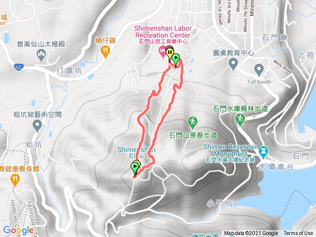 小百岳集起來桃園石門山步道202102051338