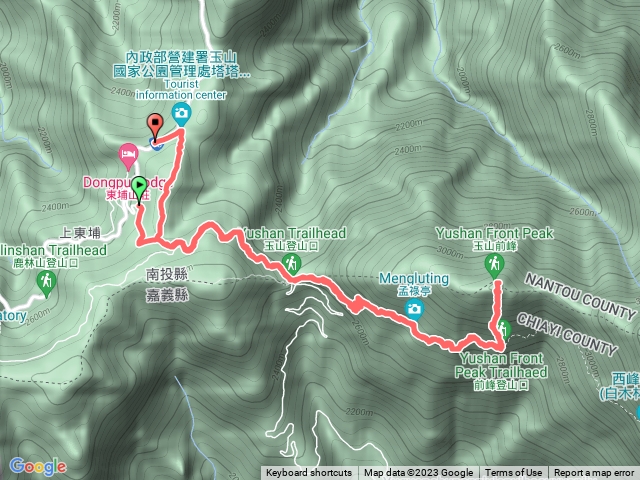 2023.3.11 百岳單攻 玉山前峰（管制站-玉山前峰-大鐵杉步道）