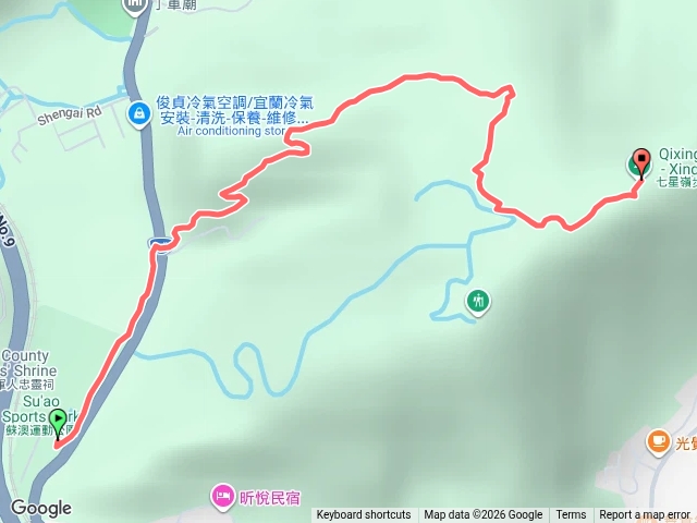 蘇澳七星嶺公園步道