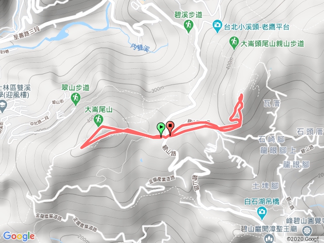 大崙尾山-大崙頭山