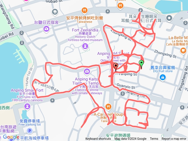 安平劍獅路線
