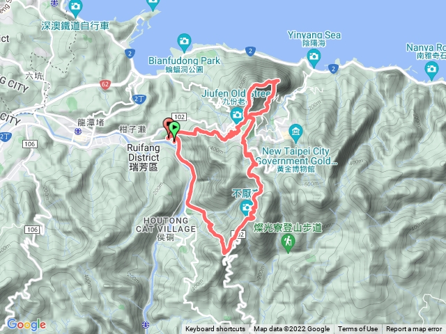 員山子福安宮 金字碑古道 樹梅坪古道 基隆山 琉榔路觀光步道 員山子O繞