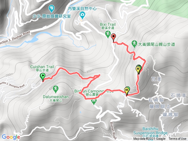 小百岳寶石任務大崙頭尾山親山步道202102151314