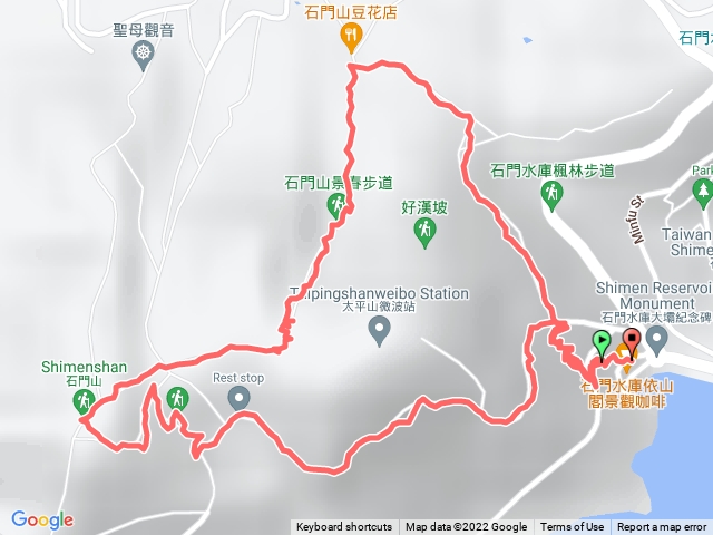 石門山（壩頂出發，2M走山）