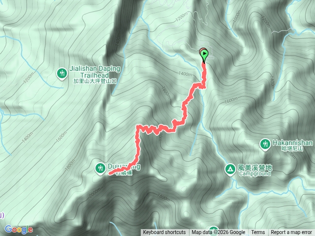 加里山-鹿場登山口預覽圖