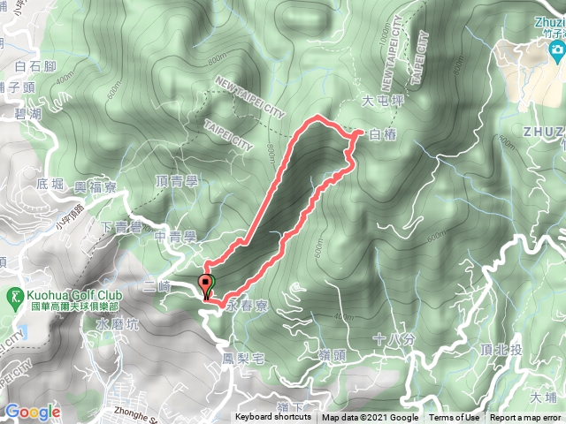 大屯谷 大屯山南峰西峰 O型