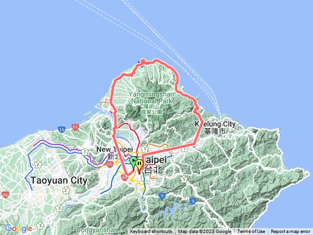 芝蘭公園海上觀景平台.兒三公園.三生步道.富貴角公園.老梅迷宮.富貴角燈塔.老梅綠石槽.跳石海岸瞭望平台.萬里觀光公園(萬金杜鵑基地).瑪鋉運動公園