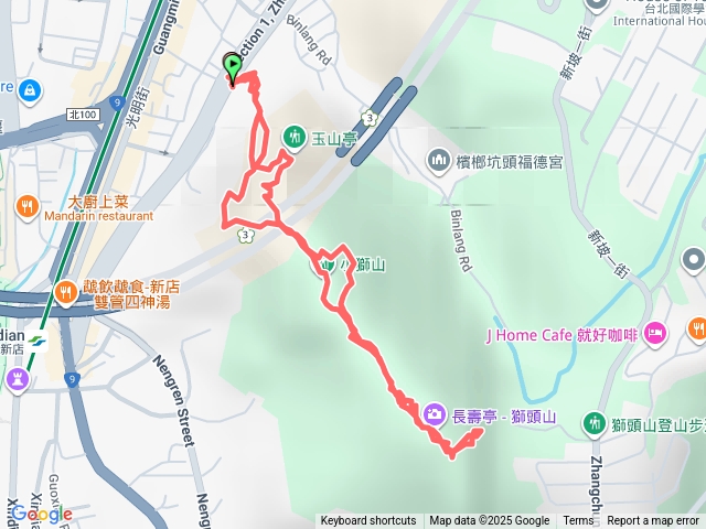 新店小獅山一圈