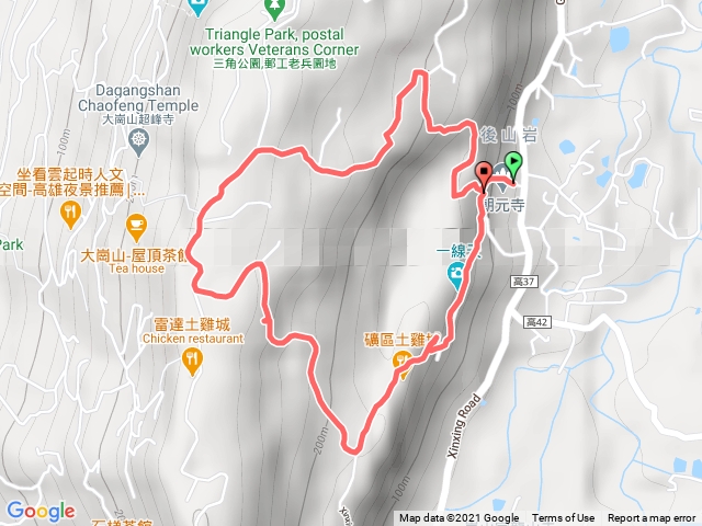 大崗山後山環繞
