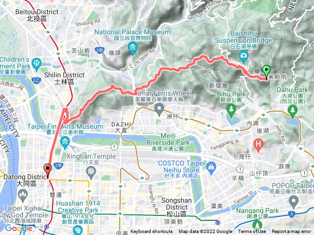 台北大縱走第五段