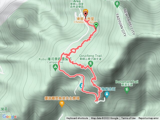 東眼山：森林知性步道、親子峰