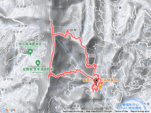 大橫屏山O型(鹿塭北線上，後角寮線下)