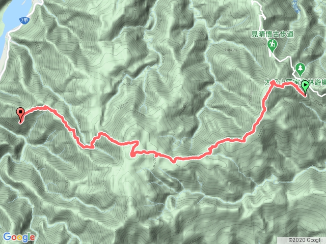 2020.01.04-05 太加縱走