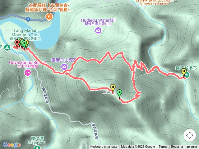 唐麻丹山+蝴蝶谷O型
