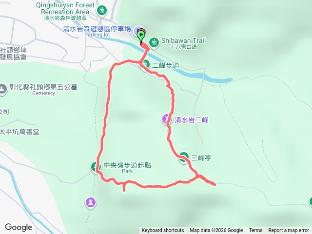 中央嶺步道