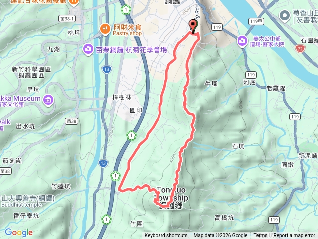 員屯山-雙峰山O型縱走