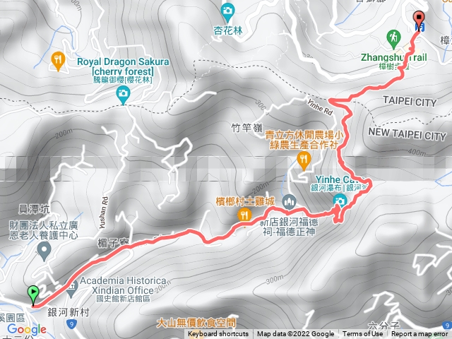 銀河洞瀑布越嶺貓空