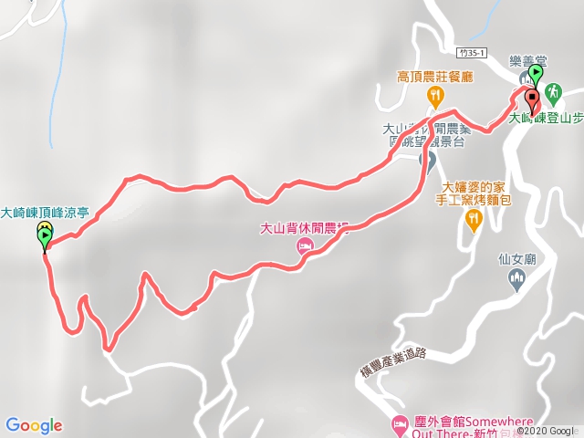 大崎棟古道-大山背山