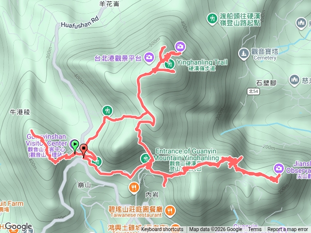 觀音山七步道連走