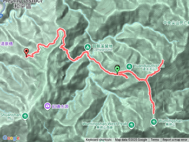 甘薯峰無明池3天2夜預覽圖