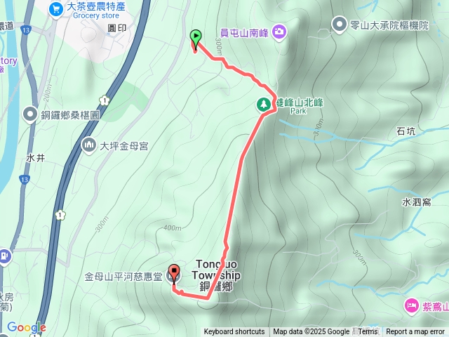 苗栗雙峰山步道