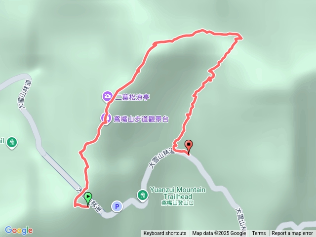 鳶嘴看夕陽，火燒雲，森林遇陸生渦蟲，笄蛭預覽圖