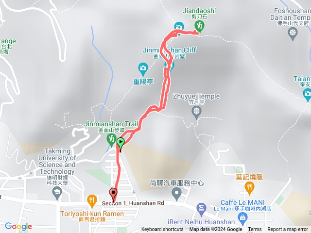  金面山